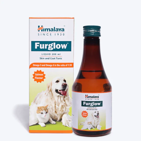 Himalaya Furglow Skin & Coat Tonic for Dogs & Cats (200 ml)
