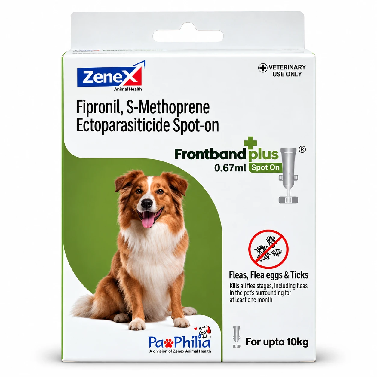 Frontband Plus Spot-On for Dogs (Fipronil & S-Methoprene) – Anti Tick & Flea
