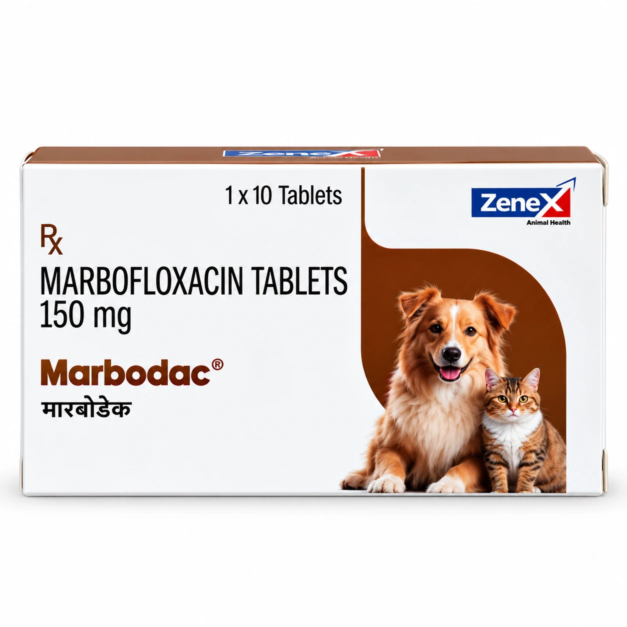 Zenex Marbodac 150 (Marbofloxacin 150mg) Tablets for Dogs & Cats